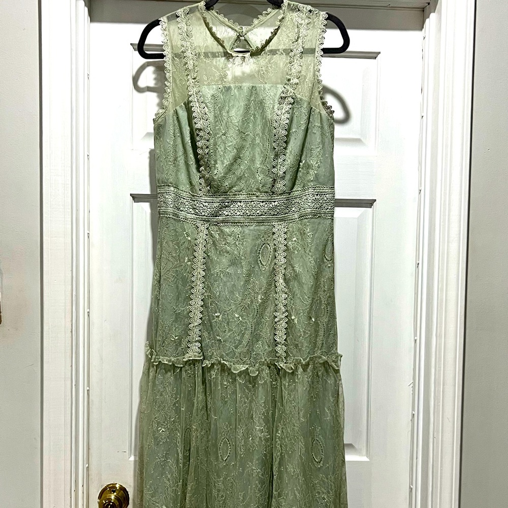 Chi Chi London Lace Midi Dress